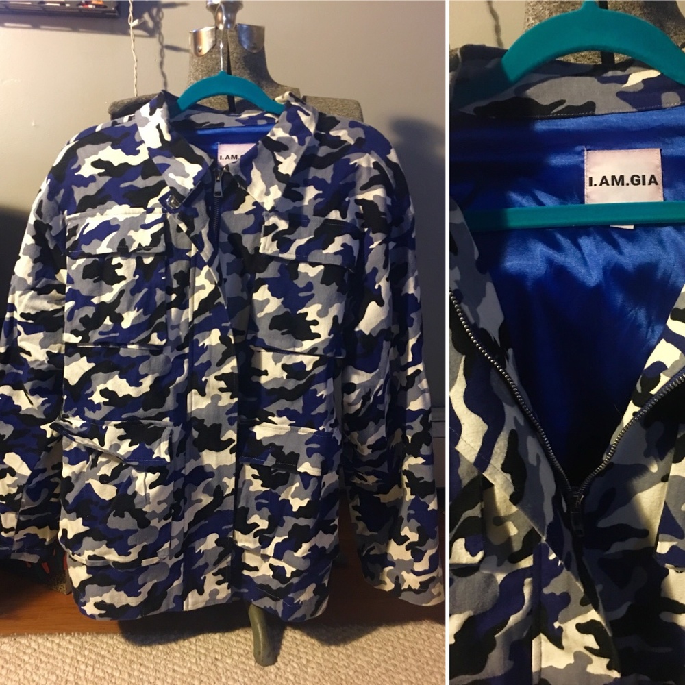 I.AM.GIA Camouflage Jacket